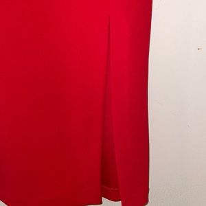 Express, Red midi dress, size 4, worn once